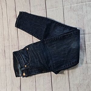 Lucky Brand w26 dark denim skinny jeans